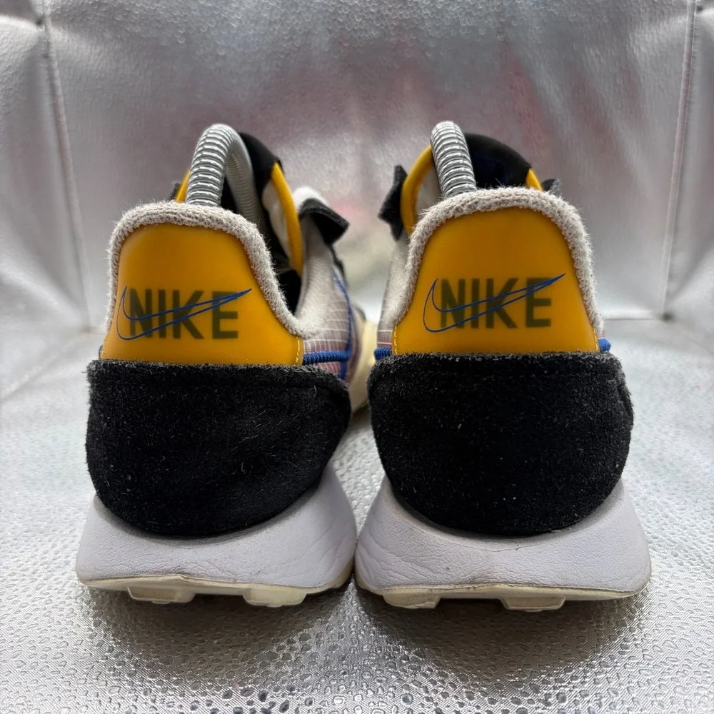 Size 7.5 Nike‎ Waffle Racer 2X White Chile Red Womens Running Shoes DH1073-100